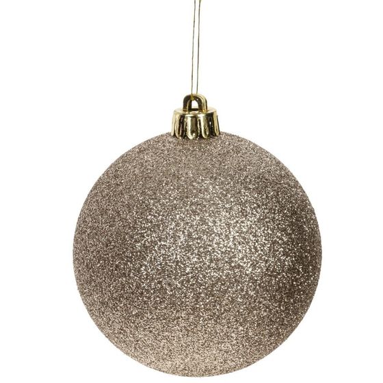 Набор из 24шт Украшение новогоднее &quot;Шар&quot;, D6/8/10см,  L27 W18 H25 см