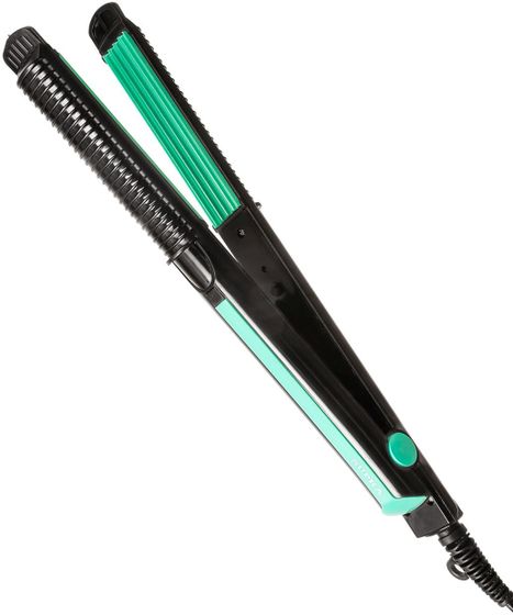 Щипцы Supra HSS-1230G 40Вт макс.темп.:200С покрытие:керамическое черный/бирюзовый