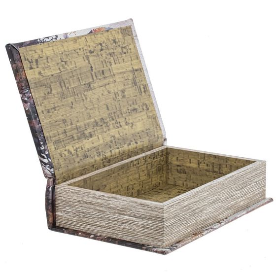 Шкатулка-книга с зеркальным элементом, Д18 Ш7 В27 см