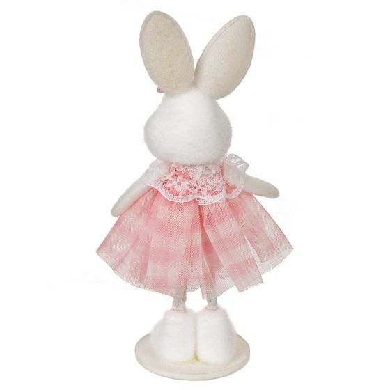 Фигурка декоративная "Зайка" (блок 6шт), L5 W5 H15 см, 2в.