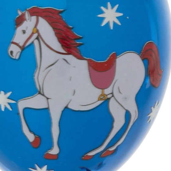 Украшение новогоднее &quot;Воздушный шарик с лошадкой&quot;, L7 W7 H11 см