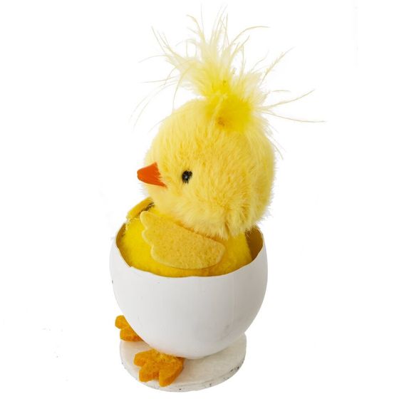 Фигурка декоративная &quot;Цыпленок&quot; (блок 12шт), L5 W5 H10 см, 2в.