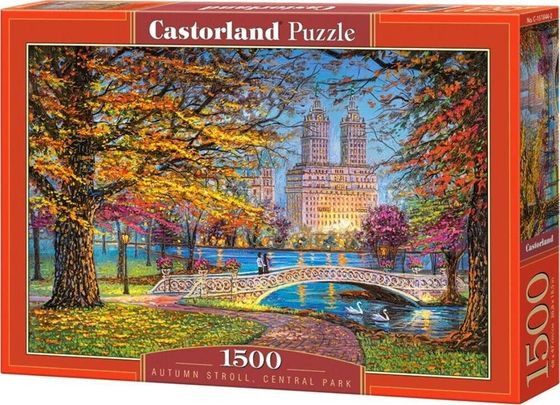 Castorland Puzzle 1500 Autumn Stroll Centtral Park CASTOR