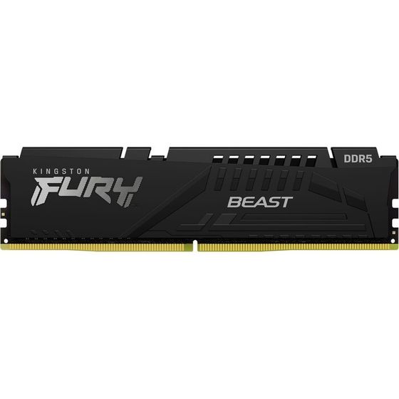 Память DDR5 16GB 5600MHz Kingston KF556C40BB-16 Fury Beast RTL PC5-44800 CL40 DIMM 288-pin 1   10044