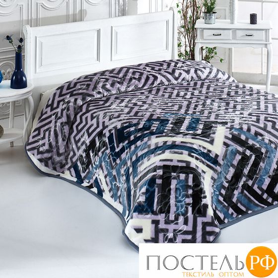 Покрывало EVLEN SUPER SOFT (двухстороннее,1слойное) 220*240 евро Y 938 v6 (B-007)