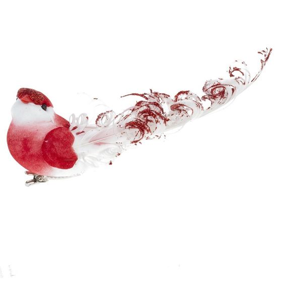 Изделие декоративное &quot;Птичка&quot;, L15 W4,5 H5,5 см, 2в.