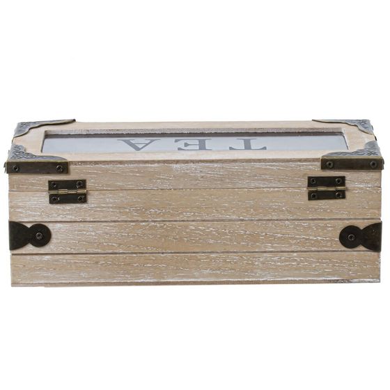 Шкатулка для чайных пакетиков, L24 W10 H8,5 см