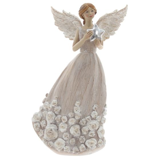 Фигурка декоративная &quot;Ангел&quot;, L10 W6,5 H17 см, 2в.