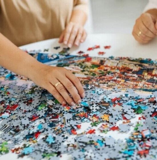 Trefl PUZZLE 1000 Coca-Cola Mikołaj na śniegu 10923