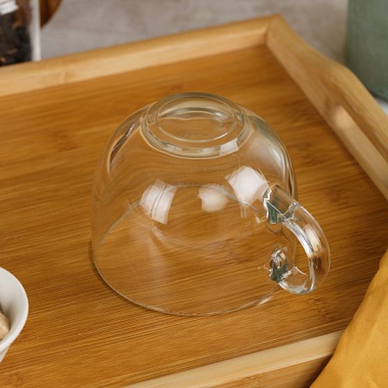 Кружка ДЖАМБО (бульонница) прозрачная 500мл