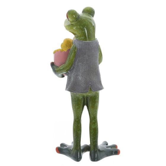 Фигурка декоративная "Лягушка", L7 W5,5 H16 см