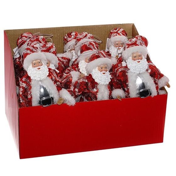 Украшение новогоднее &quot;Дед Мороз&quot; L11 W4 H16 см, дизайн микс