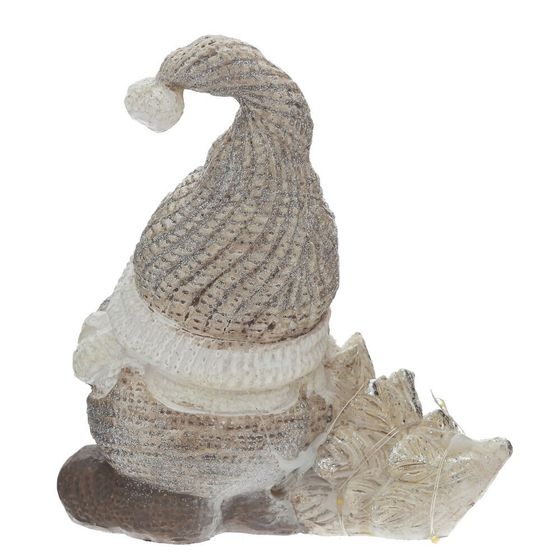 Фигрка декоративная &quot;Гном&quot; с подсветкой (LR44x2,прилаг), L1, L12 W7 H14 см, 2в.