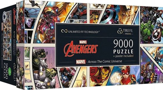 Trefl Puzzle 9000el Marvel Across The Comic Universe 81022 TREFL