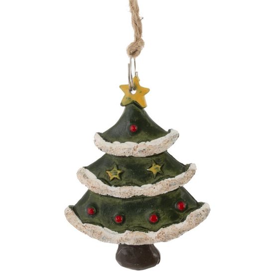 Изделие декоративное подвесное "Колокольчик/Елка/Носок/Варежка", L4 W1 H5,5 см, 4в.