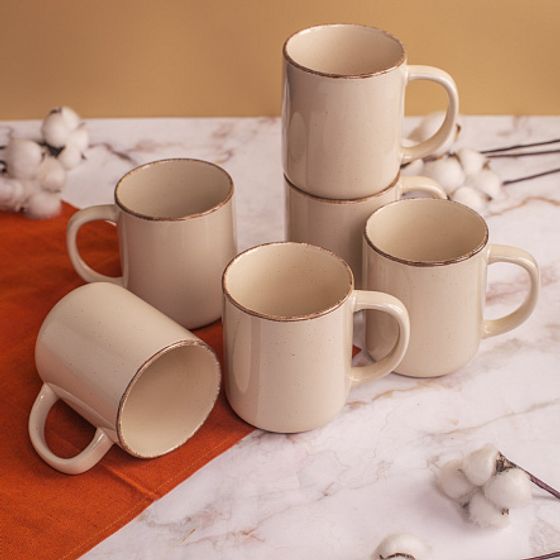 Кружка DAILY бежевый 350мл