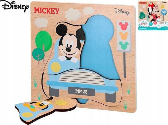 Hero Puzzle drewniane Mickey Mouse 4el 35166 87116