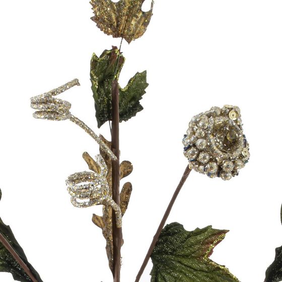 Цветок искусственный &quot;Магнолия&quot;, L11 W11 H59 см