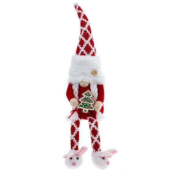 Игрушка набивная &quot;Гном&quot;, L9 W7 H43/19 см, 2в.