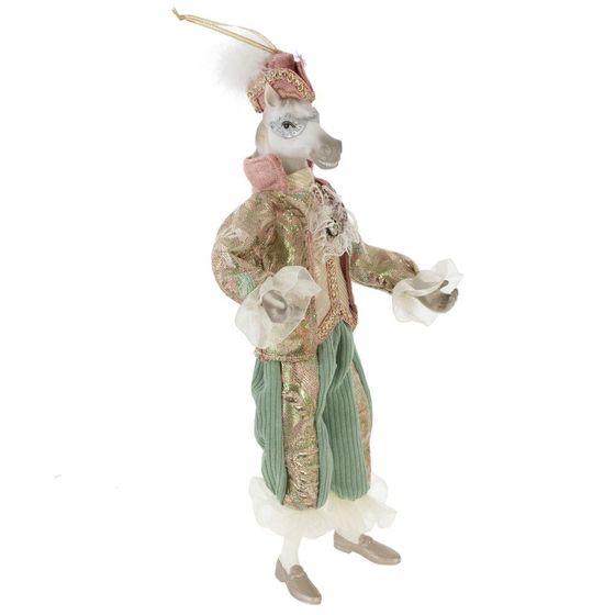 Игрушка набивная подвес "Лошадь", L18 W9 H37/22 см