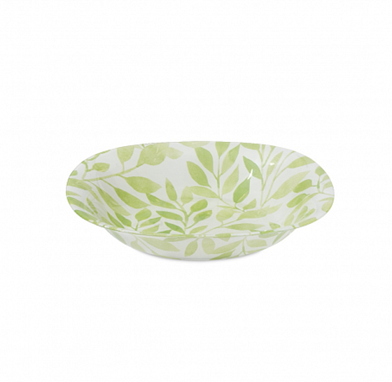 Тарелка суповая ALVIS GREEN 21см