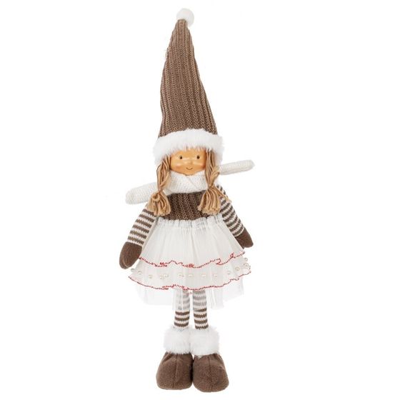 Игрушка набивная &quot;Девочка&quot;, L14 W10 H51/36 см, 4в.