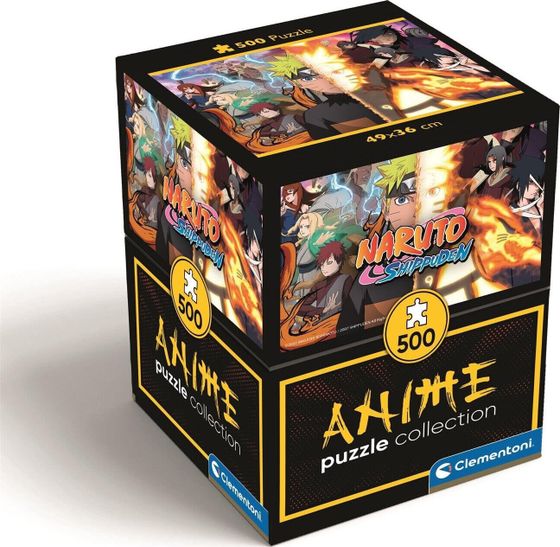 Clementoni CLE puzzle 500 HQC Anime Cube Naruto 35516