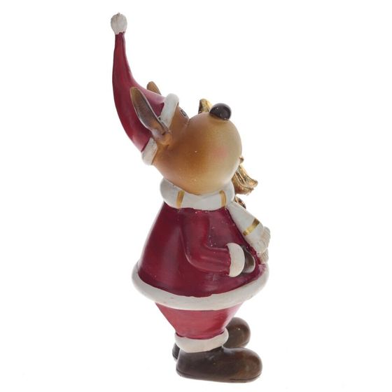 Фигурка декоративная &quot;Олень&quot;, L5,5 W4 H11 см, 2в.