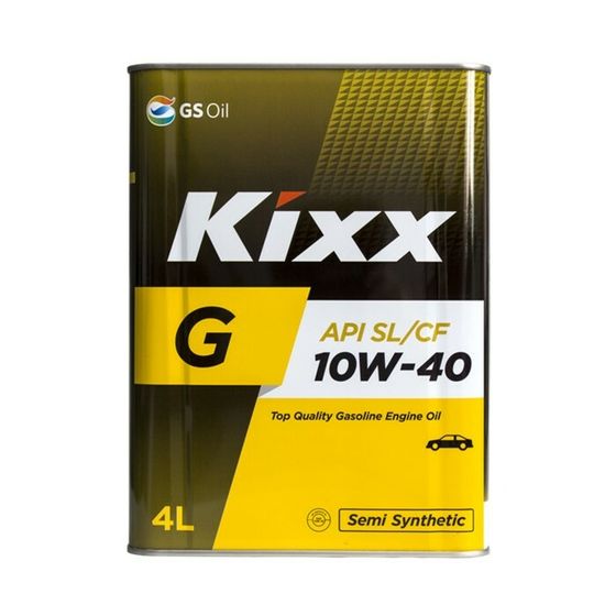 Масло моторное  Kixx G SL 10W-40 Gold, 4 л мет.