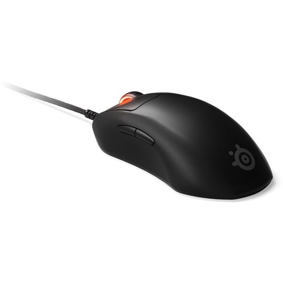 Мышь Steelseries Prime +, игровая, проводная, оптическая, 18000 dpi, чёрная