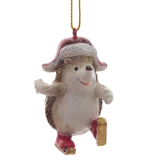 Изделие декоративное подвесное &quot;Ёжик&quot;, L4 W4 H6 см, 2в.