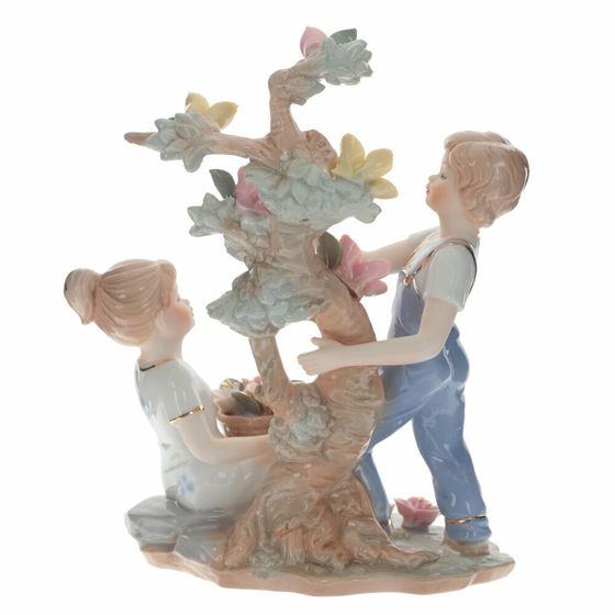 Фигурка декоративная &quot;Дети&quot;, Д19,5 Ш14 В23,5 см