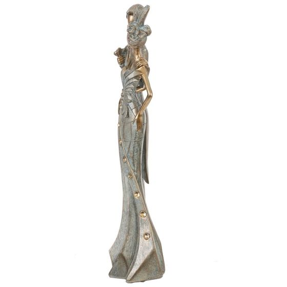 Фигурка декоративная "Влюбленная пара", L13,5 W8 H35 см