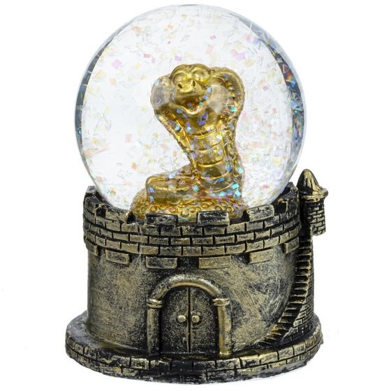 Фигурка декоративная в стекл шаре &quot;Змея&quot;, D 4 см, L5 W4 H6,5 см, 4в.