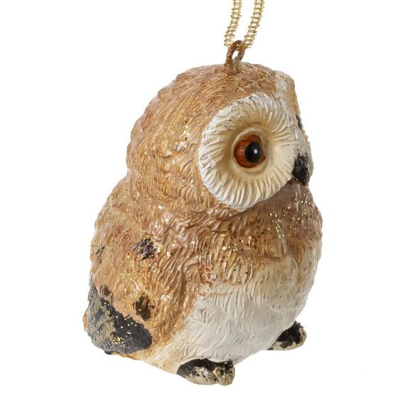 Изделие декоративное подвесное &quot;Сова&quot;, L6 W5,5 H7 см