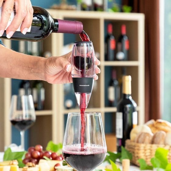 Аэратор для вина с фильтром, основанием и крышкой Wineir InnovaGoods