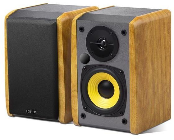 Колонки 2.0 Edifier R1010BT 24Вт коричневый/коричневый