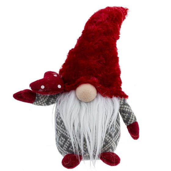 Игрушка набивная &quot;Гном&quot;, L14 W11 H37/20 см, 2в.