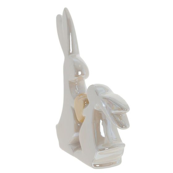 Фигурка декоративная "Заяц", L12 W3 H13 см