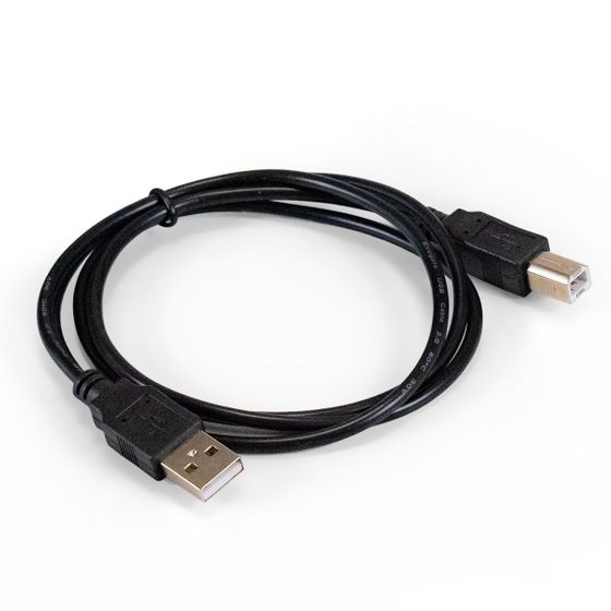Кабель ExeGate USB 2.0 A(m) - B(m) 1м черный (EX-CC-USB2-AMBM-1.0)/(EX294744RUS)