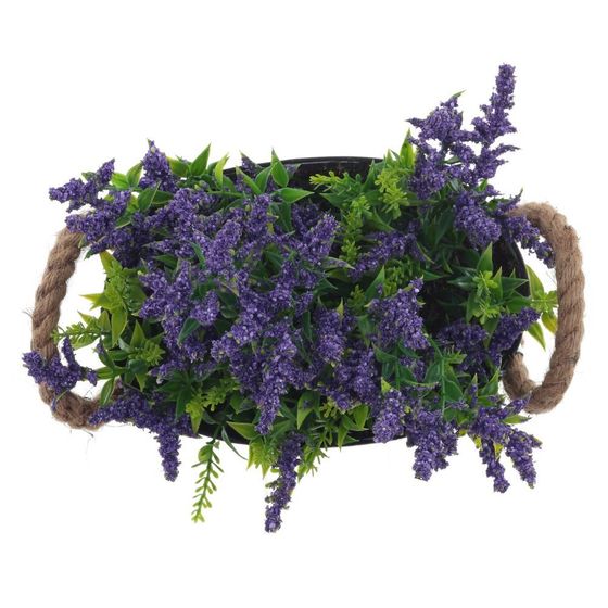 Цветочная композиция &quot;Лаванда&quot;, L21 W15 H24 см
