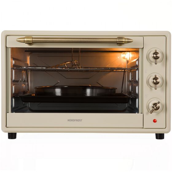 Мини-печь NordFrost RC 600 YR бежевый 60л 2200Вт