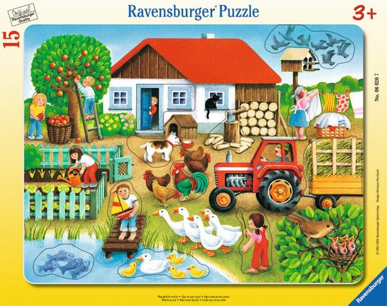 Ravensburger Where to Put It? Составная картинка-головоломка 15 шт 00.006.020