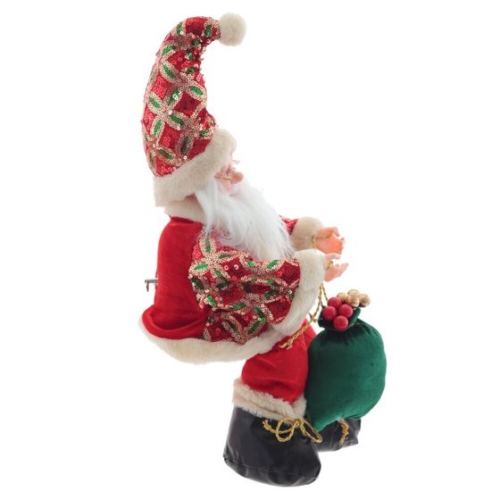 Дед Мороз (муз, движ), L17 W18 H50 см (полка 30 см.)