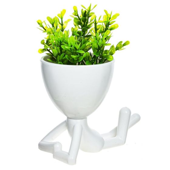 Цветочная композиция, L7 W11,5 H13 см, 2в.