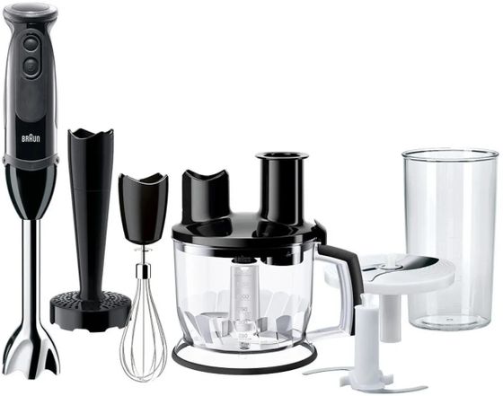 Блендер погружной Braun MultiQuick 5V MQ5277BK 1000Вт черный