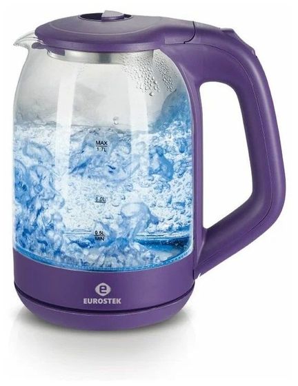Чайник электрический Eurostek EEK-3015 1.8л 1500Вт фиолетовый