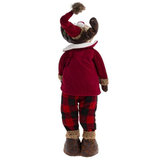 Игрушка набивная &quot;Олень&quot;, L21 W14 H74/46 см