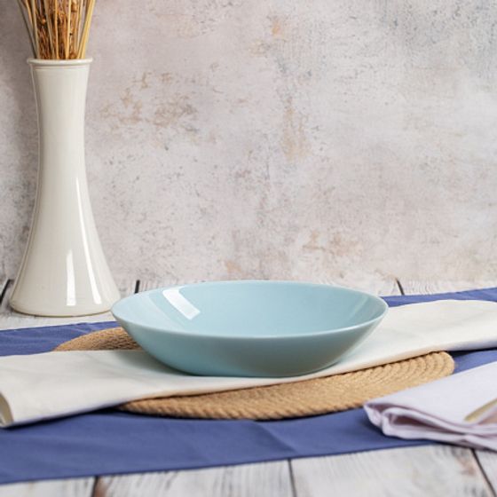 Тарелка суповая ZELIE PARADISE BLUE 20см