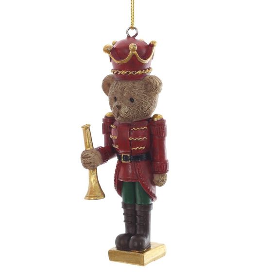 Фигурка декоративная подвесная "Медвежонок", L3 W3 H10,5 см